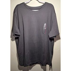 All In Motion Men's Gray Short Sleeve Soft Gym‎ T-Shirt Wicking Stretch XXL NWT